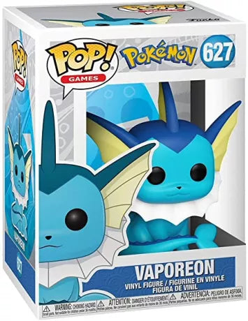 💧🫧 Funko Pop! Games N°627 – Vaporeon (Aquali) – Pokémon 🫧💧