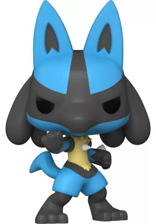 🥊💙 Funko Pop! Games N°856 – Lucario – Pokémon 💙🥊