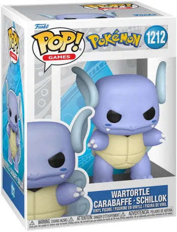 💧🐢 Funko Pop! Games N°1212 – Wartortle (Carabaffe) – Pokémon 🐢💧