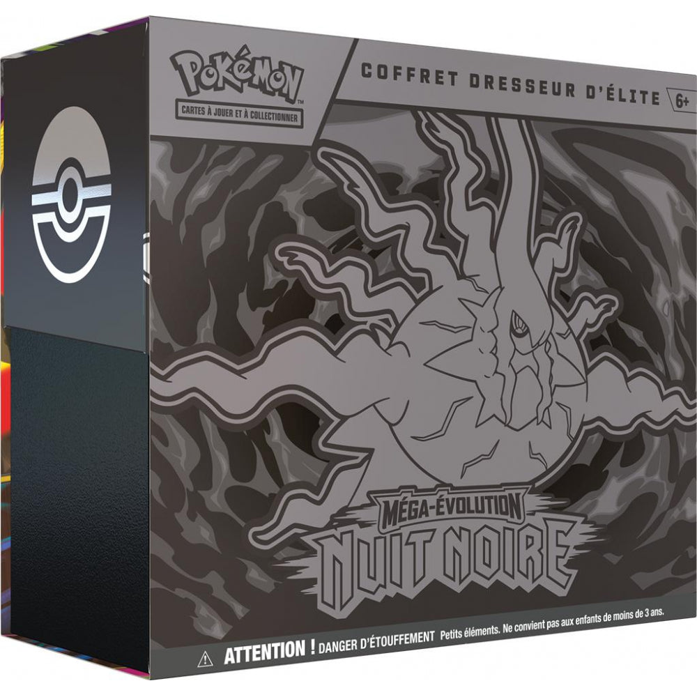 🌑⚡ Pokémon – Coffret Dresseur d’Élite – Méga-Évolution : Nuit Noire (ME05) – FR ⚡🌑