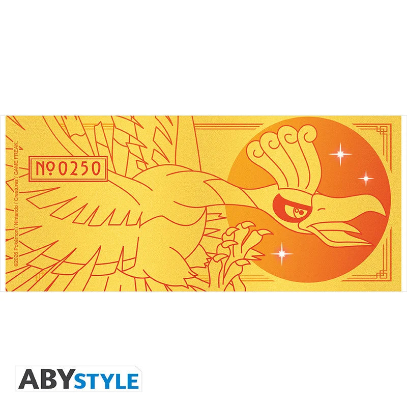 🔥🪽 Pokémon – Ho-Oh – Mug effet doré 320 ml 🪽✨