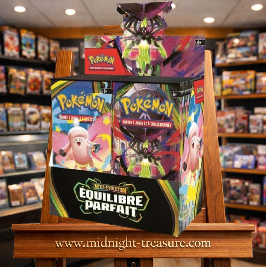 Display Pokémon JCC Méga-Évolution ME03 Équilibre Parfait contenant 36 boosters français, EAN 0196214137141.