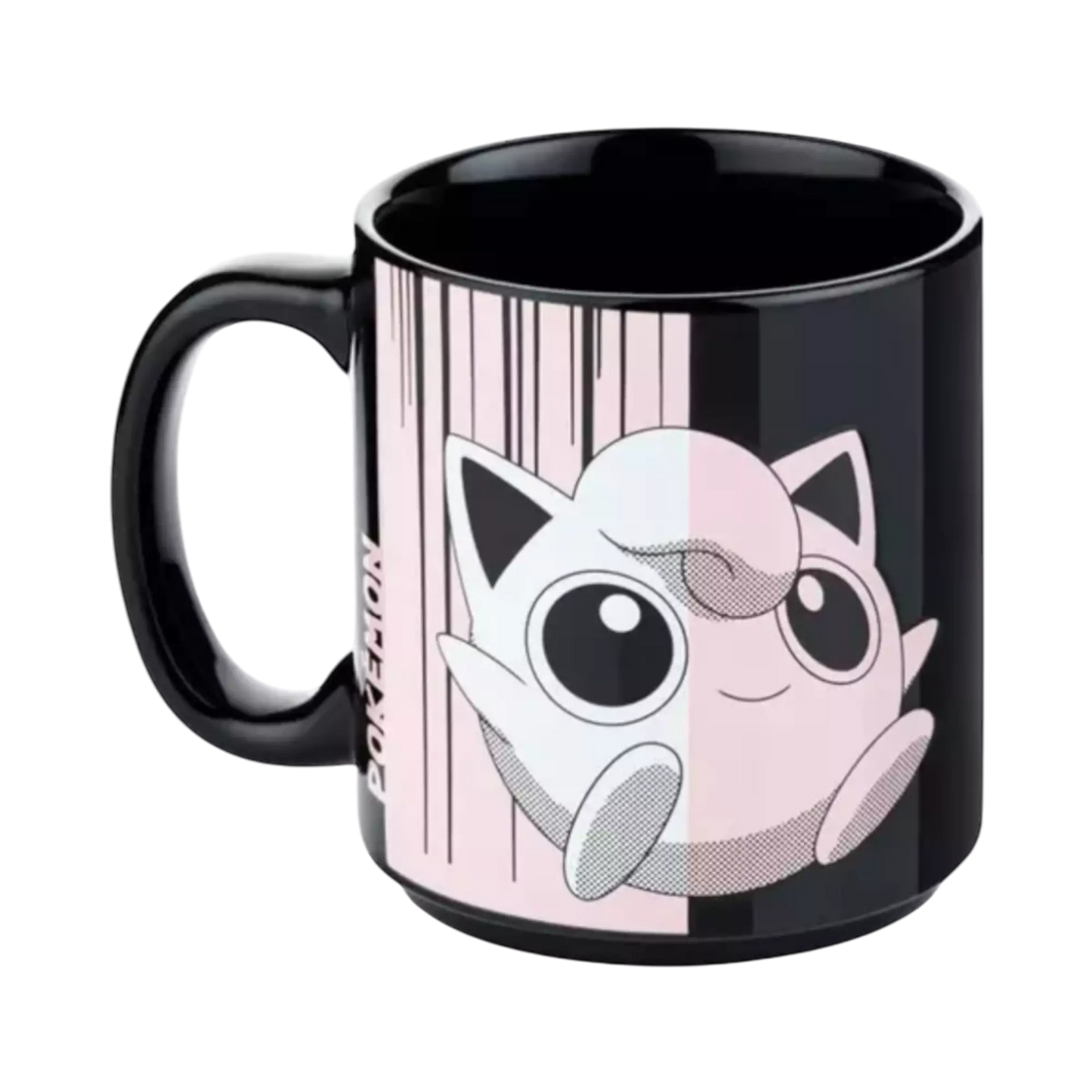 🎀✨ Pokémon – Rondoudou – Mug noir 320 ml ✨🎀