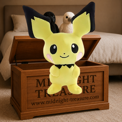 💛⚡ Pokémon – Pichu – Peluche 20 cm ⚡💛