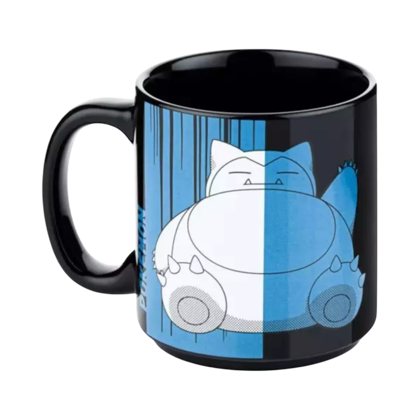 💤💙 Pokémon – Ronflex – Mug noir 320 ml 💙💤