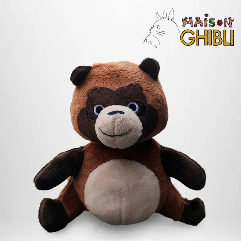 🍃🦝 Pompoko – Shokichi – Peluche 12,5 cm – Studio Ghibli 🦝🍃