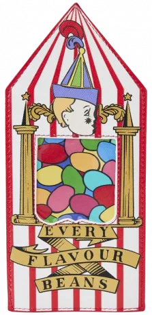🍬✨ Porte-cartes Loungefly – Harry Potter Bertie Bott’s Every Flavour Beans ✨🍬 9 x 15 cm