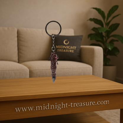 Porte-clés Jujutsu Kaisen 3D représentant un doigt de Sukuna, 6 cm, licence officielle ABYstyle. Accessoire détaillé inspiré des reliques maudites de l’anime.