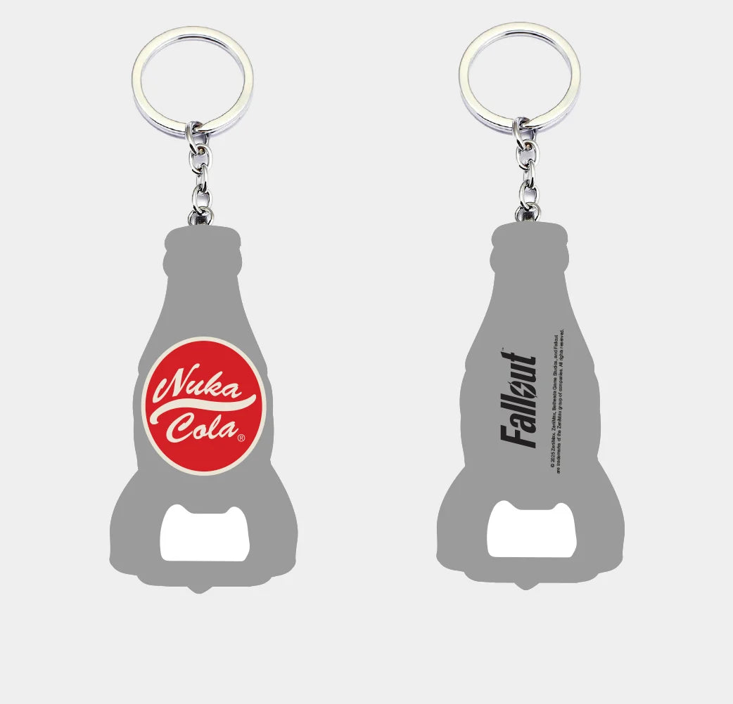 🥤🔑 Fallout – Nuka Cola – Ouvre-bouteille Porte-clés 🔑🥤