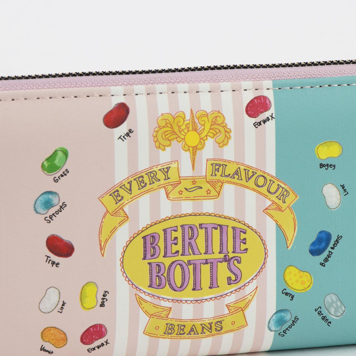 Portefeuille Harry Potter – Honeydukes – Bertie Bott’s Every Flavour Beans – 20 x 10 x 3 cm. Portefeuille en similicuir coloré inspiré des dragées surprises du monde des sorciers.