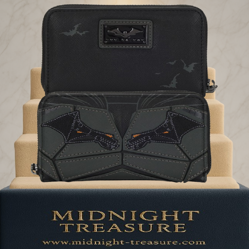 🦇💼 Portefeuille Loungefly – DC Comics – Batman (The Batman – 2022) Cosplay – 15 x 10 cm 💼🦇