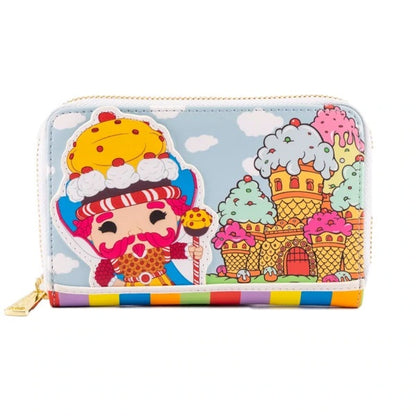Portefeuille Loungefly – Candy Land – Hasbro – 15 x 16 cm. Design coloré avec le Roi Candy et son château, intérieur bonbonné. Un accessoire fun pour les fans de jeux rétro.

