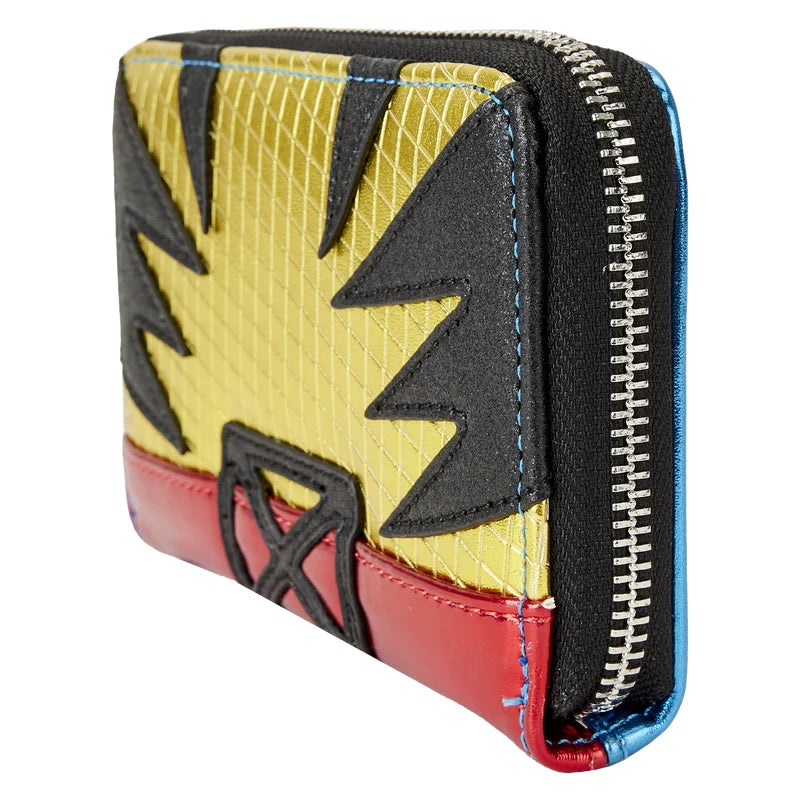 🟡🟦 Portefeuille Loungefly – Marvel X-Men '97 – Wolverine Cosplay 🟦🟡