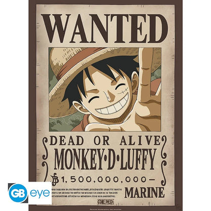 🏴‍☠️🔥 One Piece – Wanted Luffy & Ace – Nouvelles primes – Set de 2 posters 52 x 38 cm 🔥👒