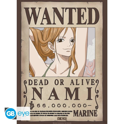 🏴‍☠️🌺 One Piece – Wanted Nami & Robin – Nouvelles primes – Set de 2 posters 52 x 38 cm 🌺🏴‍☠️