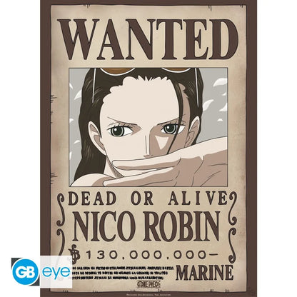 🏴‍☠️🌺 One Piece – Wanted Nami & Robin – Nouvelles primes – Set de 2 posters 52 x 38 cm 🌺🏴‍☠️