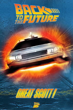⚡🚗 Retour vers le Futur – Maxi Poster “Nom de Zeus !” – 91 x 61 cm 🚗⚡