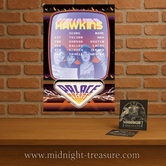 🎮🕹️ Stranger Things – Palace Arcade – Maxi Poster 91 x 61 cm 🕹️✨