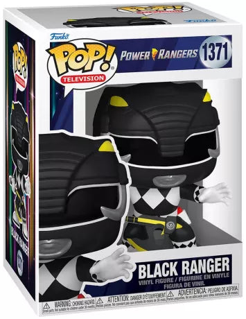 ⚡🖤 Funko Pop! Television N°1371 – Black Ranger (Ranger Noir) – Mighty Morphin Power Rangers 🖤⚡