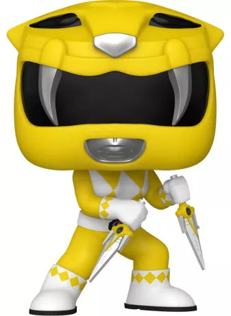 ⚡💛 Funko Pop! Television N°1375 – Yellow Ranger (Ranger Jaune) – Mighty Morphin Power Rangers 💛⚡