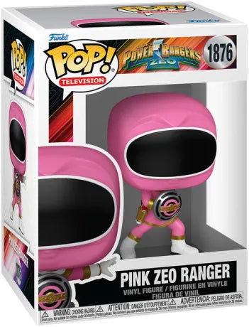 ⚡🌸 Funko Pop! Television N°1876 – Pink Zeo Ranger (Ranger Zeo Rose) – Power Rangers Zeo 🌸⚡