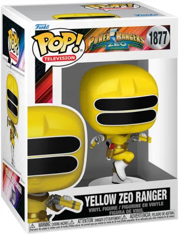 💛⚡ Funko Pop! Television N°1877 – Yellow Zeo Ranger (Ranger Zeo Jaune) – Power Rangers Zeo ⚡💛