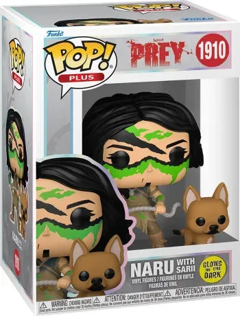 🏹🩸 Funko Pop! Plus N°1910 – Naru with Sarii (Glow in the Dark) – Prey 🩸🏹