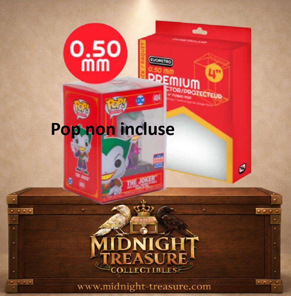Offre à tes figurines la protection qu'elles méritent avec ces protecteurs EVORETRO robustes et parfaitement adaptés aux collectionneurs exigeants !