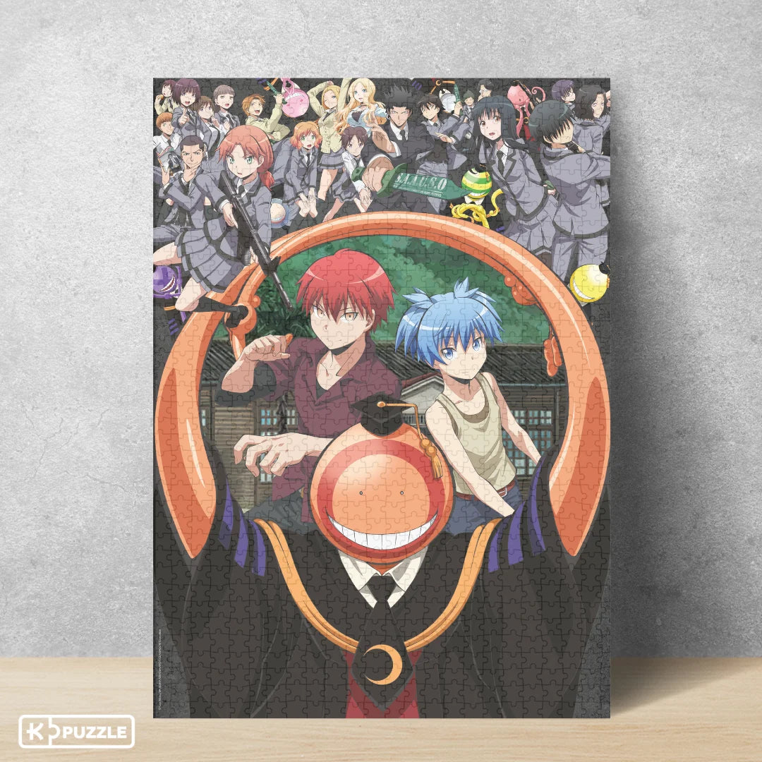 🧩 Puzzle Collector – Assassination Classroom – 1000 pièces + Poster – 50 x 70 cm 🧩