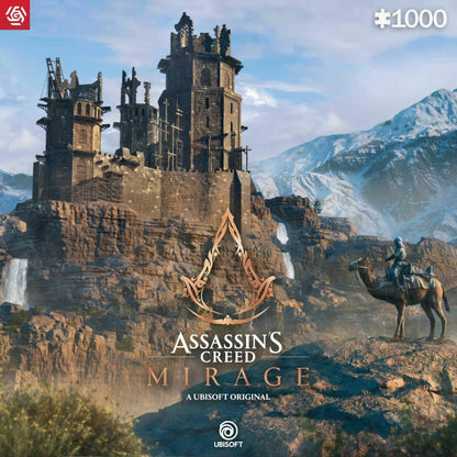 🧩🏰 Puzzle Collector – Assassin's Creed Mirage – Castle / Alamut – Puzzle 1000 pièces – 68,3 x 48 cm 🦅⚔️
