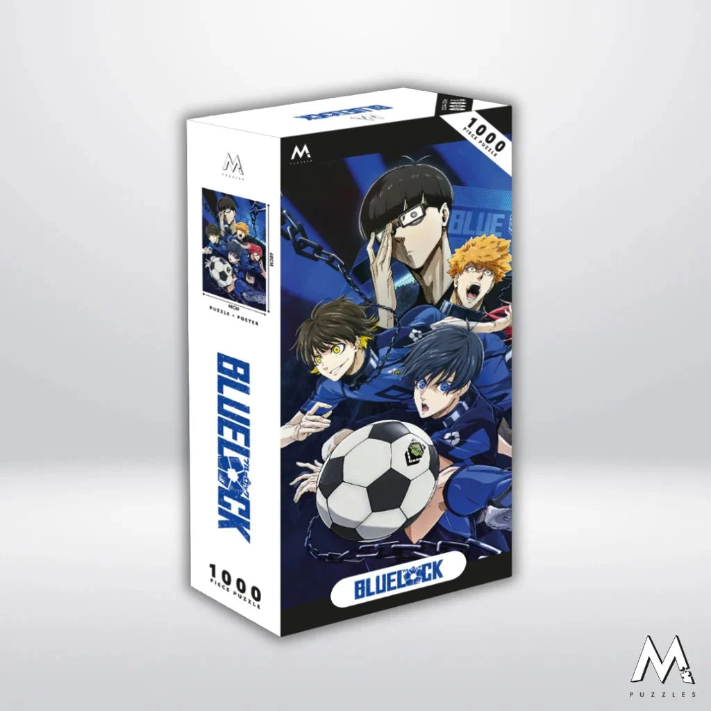 🧩 Puzzle Collector – Blue Lock – 1000 pièces + Poster – 48 x 68 cm 🧩