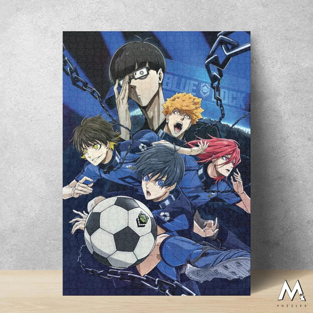 🧩 Puzzle Collector – Blue Lock – 1000 pièces + Poster – 48 x 68 cm 🧩