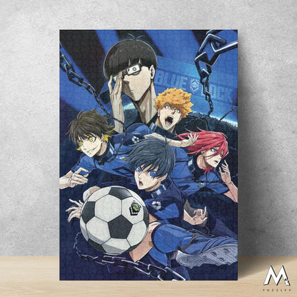 🧩 Puzzle Collector – Blue Lock – 1000 pièces + Poster – 48 x 68 cm 🧩