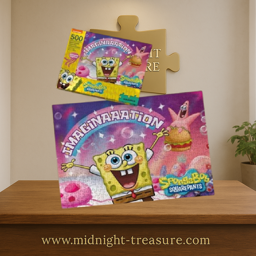 🧩 Puzzle Collector – Bob l’Éponge (SpongeBob SquarePants) – Imaginaaaaation – 500 pièces – 35 x 48 cm 🧩