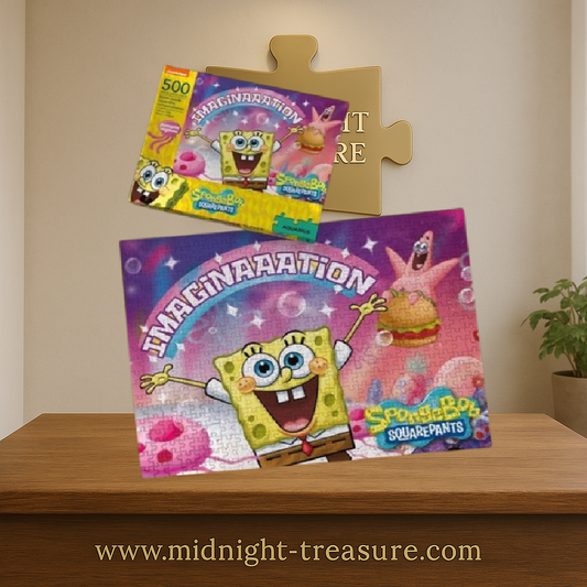 🧩 Puzzle Collector – Bob l’Éponge (SpongeBob SquarePants) – Imaginaaaaation – 500 pièces – 35 x 48 cm 🧩