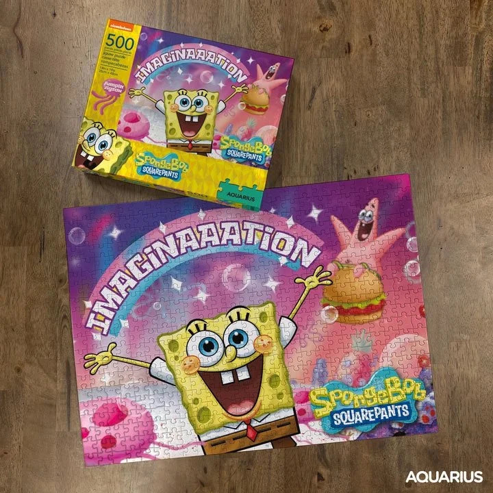 🧩 Puzzle Collector – Bob l’Éponge (SpongeBob SquarePants) – Imaginaaaaation – 500 pièces – 35 x 48 cm 🧩