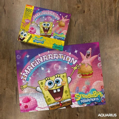 🧩 Puzzle Collector – Bob l’Éponge (SpongeBob SquarePants) – Imaginaaaaation – 500 pièces – 35 x 48 cm 🧩