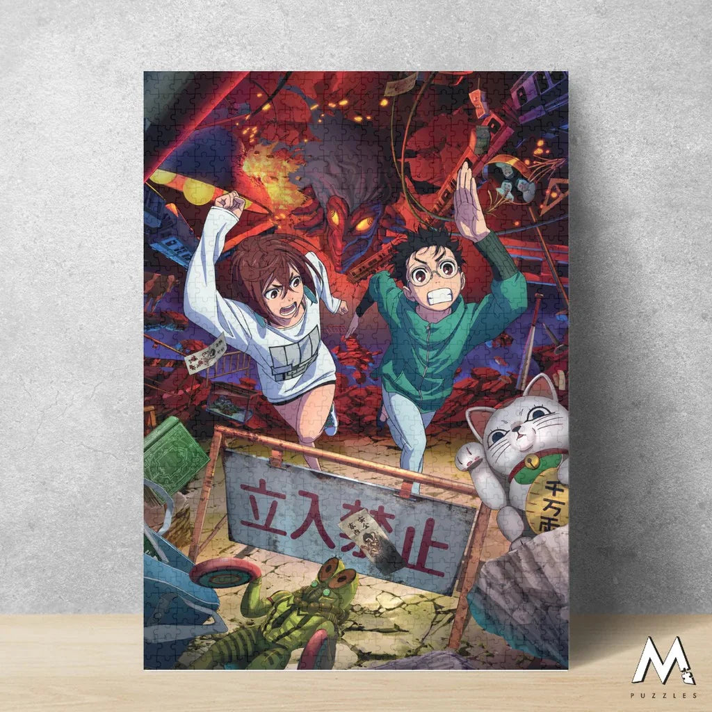 🧩👻 Puzzle Collector – Dandadan – Poster + Puzzle 1000 pièces – 48 x 68 cm 👽🔥