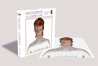 🧩 Puzzle Collector – David Bowie – Aladdin Sane – Puzzle Album 500 pièces – 41 x 41 cm ⚡🎸