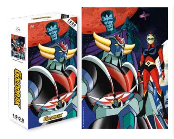 🧩 Puzzle Collector – Goldorak (Grendizer) – 1000 pièces + Poster – 48 x 68 cm 🧩