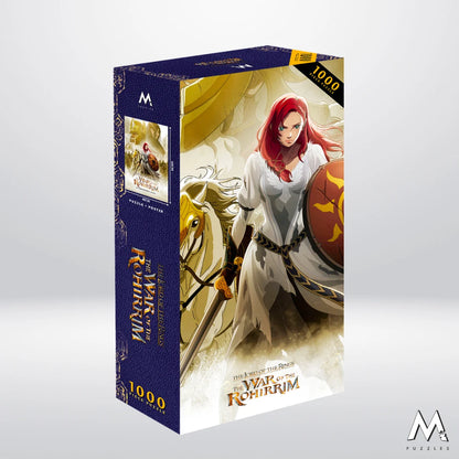 🧩🐎 Puzzle Collector – Le Seigneur des Anneaux : La Guerre des Rohirrim – Poster + Puzzle 1000 pièces – 48 x 68 cm ⚔️👑
