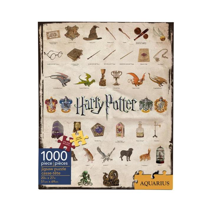 🧩 Puzzle Collector – Harry Potter – Icons – Puzzle 1000 pièces – 71 x 51 cm ⚡🪄