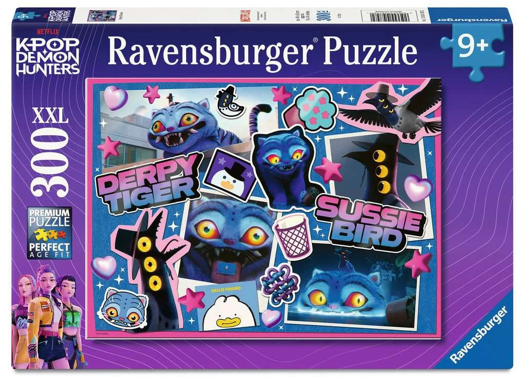 🧩 Puzzle Collector – K-Pop Demon Hunters – Derpy & Sussie – 300 pièces XXL – 49 x 36 cm 🧩