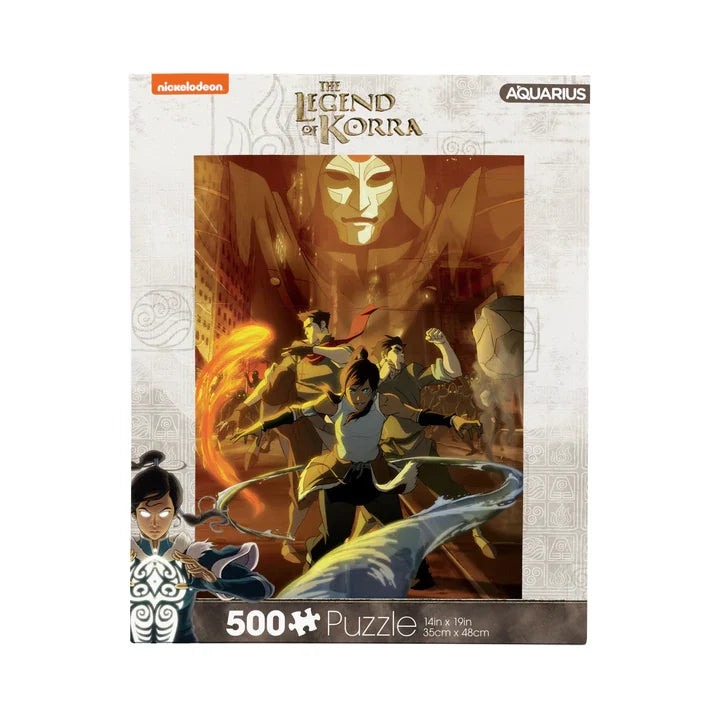 🧩 Puzzle Collector – La Légende de Korra – Korra face à Amon – Puzzle 500 pièces – 35 x 48 cm 🌊🔥