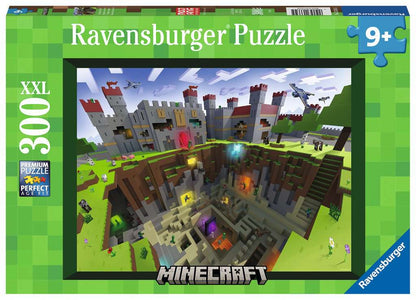 🧩 Puzzle XXL – Minecraft – 300 pièces – Format enfant 9+ 🧩
