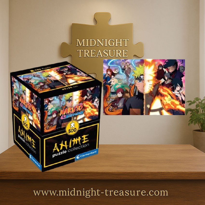 🧩⚔️ Puzzle Collector – Naruto Shippuden – La Grande Guerre Ninja – 500 pièces – 49 x 36 cm – Édition Cube ⚔️🧩