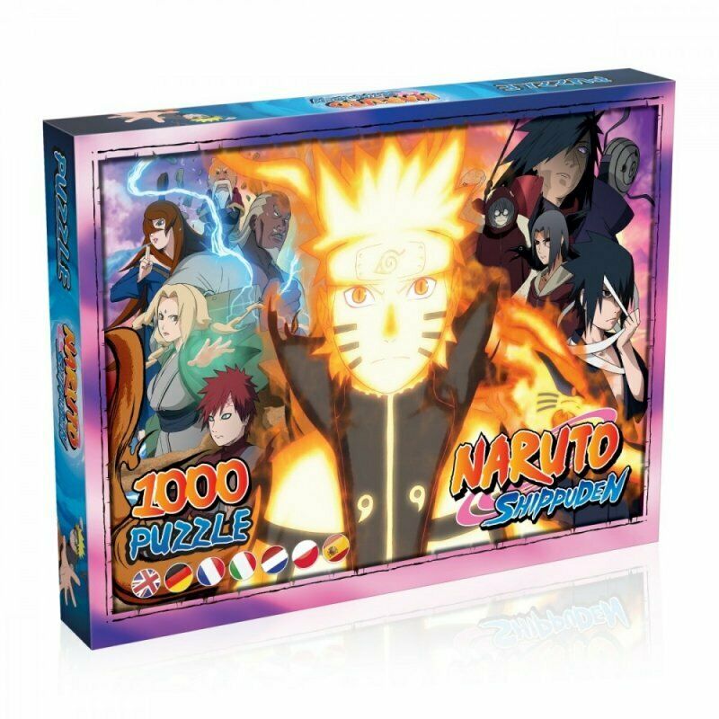🧩 Puzzle Collector – Naruto Shippuden – La Grande Guerre Ninja – Puzzle 1000 pièces + Poster – 66,5 x 50 cm 🍥⚔️