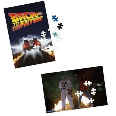 🧩⚡ Puzzle Collector – Retour vers le Futur – Double-Sided Puzzle – 250 pièces 🚗⏰