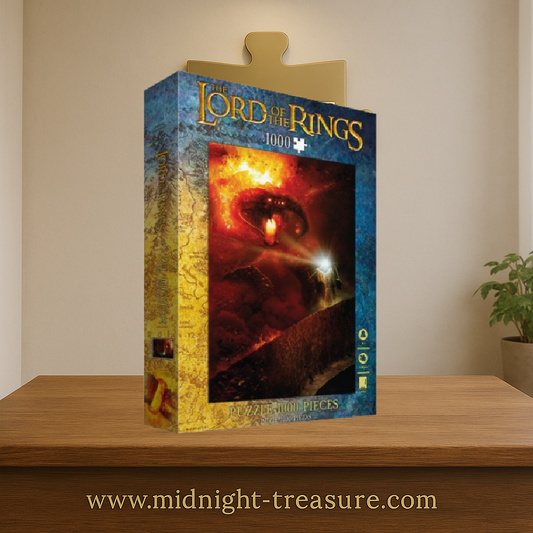 Puzzle Le Seigneur des Anneaux – Balrog – 1000 pièces – 45 x 66 cm. Illustration de l’affrontement entre Gandalf et le Balrog dans la Moria. Puzzle collector officiel.