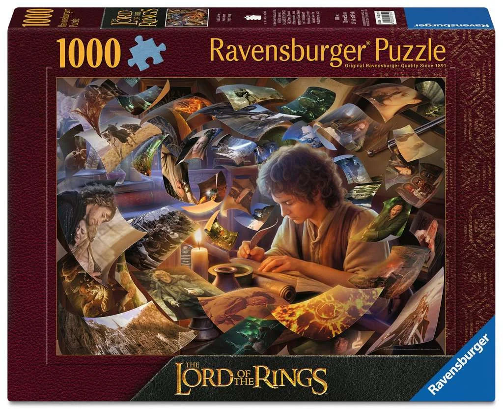 🧩💍 Puzzle Collector – Le Seigneur des Anneaux – Le Voyage de Frodon – 1000 pièces Ravensburger 🌋✨